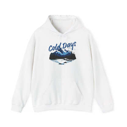 Cold Days Club Retro Aesthetic Hoodie