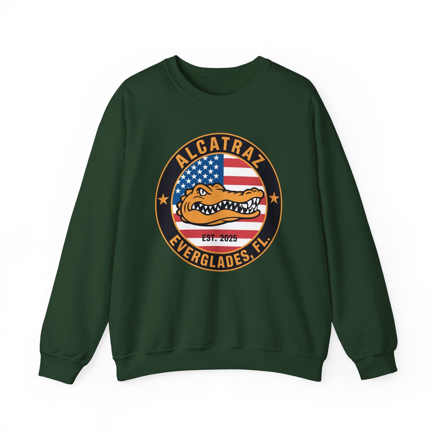 Retro Alcatraz Everglades FL EST 2025 Sweatshirt