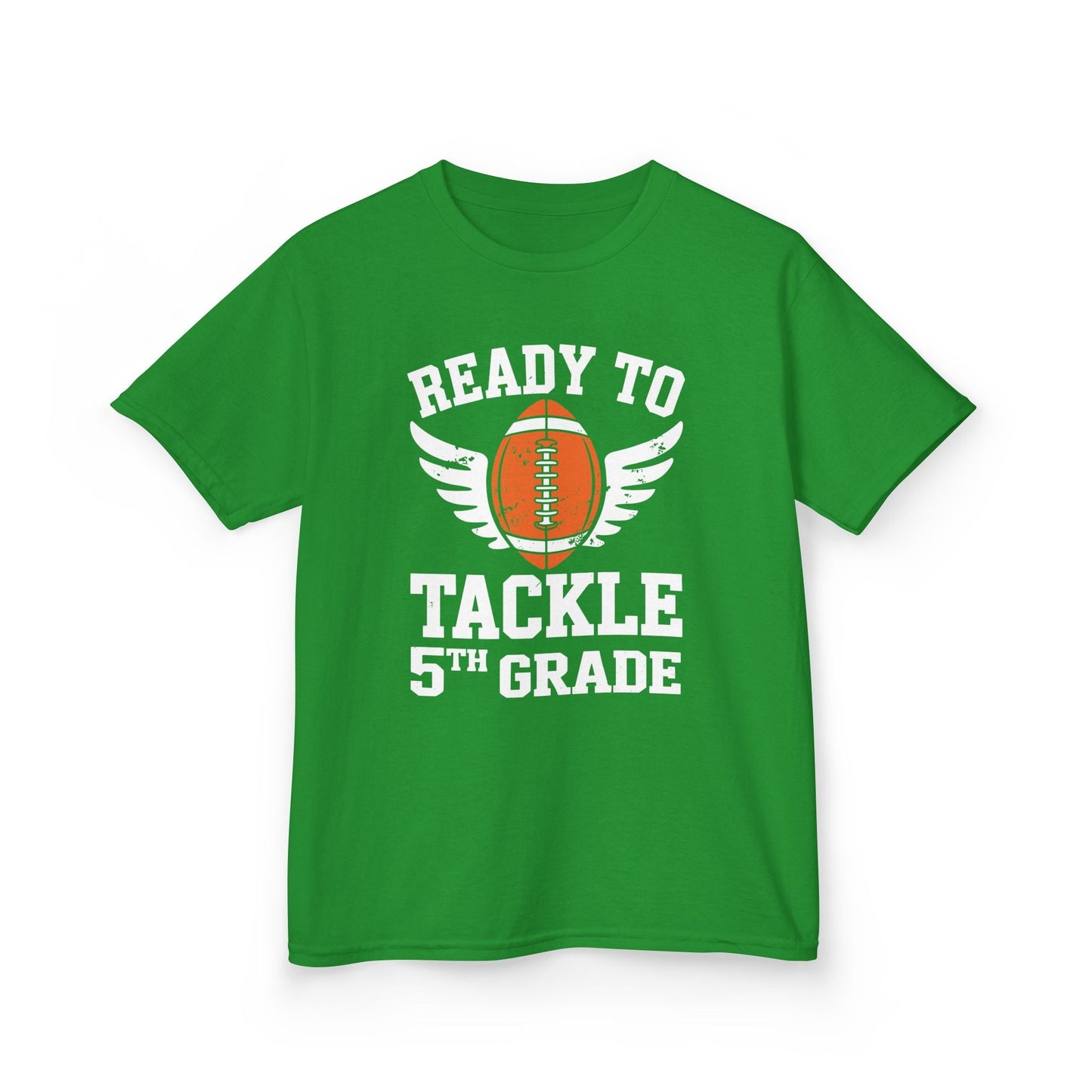 Ready To Tackle 5th Grade Football First Day Sport Kids T-Shirt