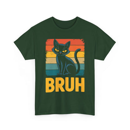 Funny Cat Bruh For Teens Boys Girls Men Women Meme Graphic T-Shirt