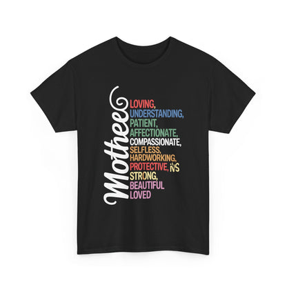 MOTHER Meaning Shirt I Love Mom Mothers Day T-Shirt