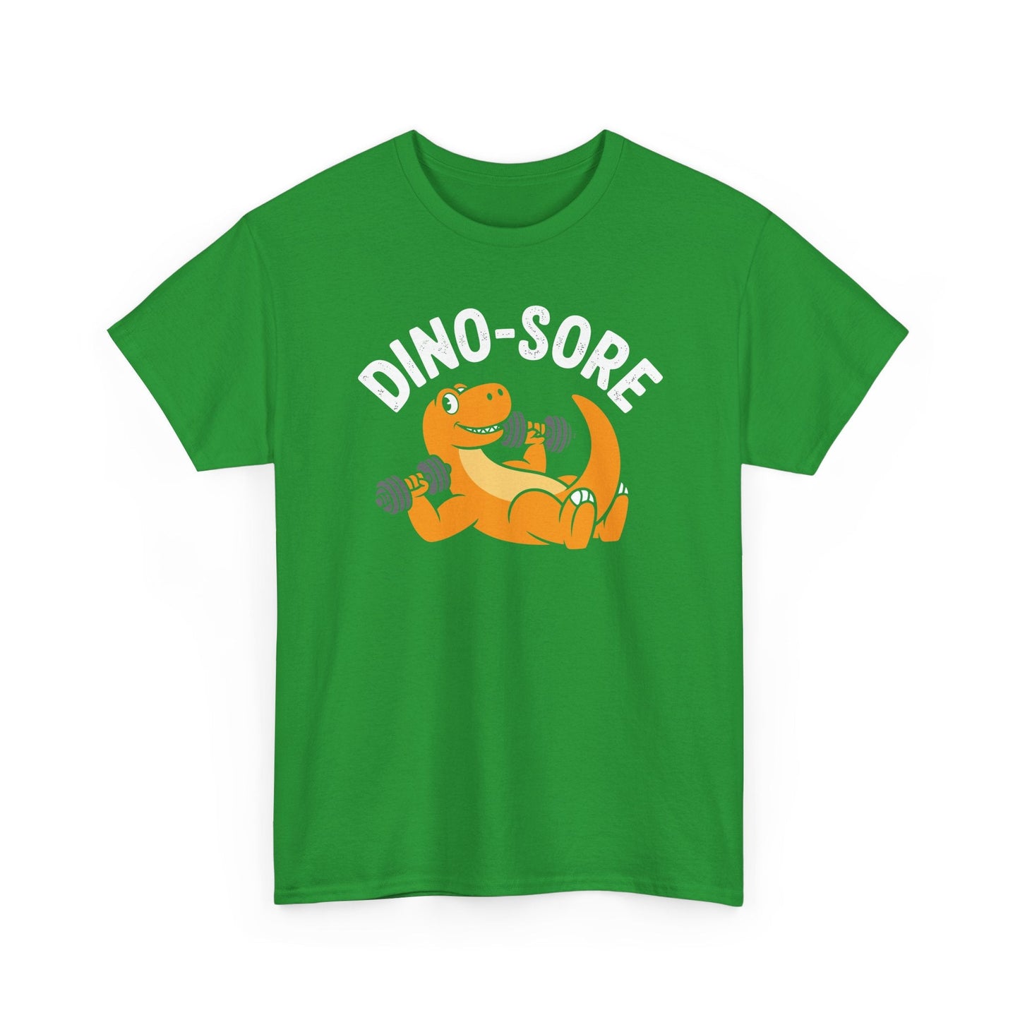 Gym Workout Dino Sore Exercise Fitness Boys Women Men T-Shirt