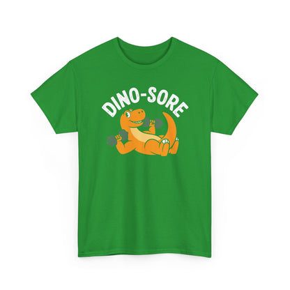Gym Workout Dino Sore Exercise Fitness Boys Women Men T-Shirt