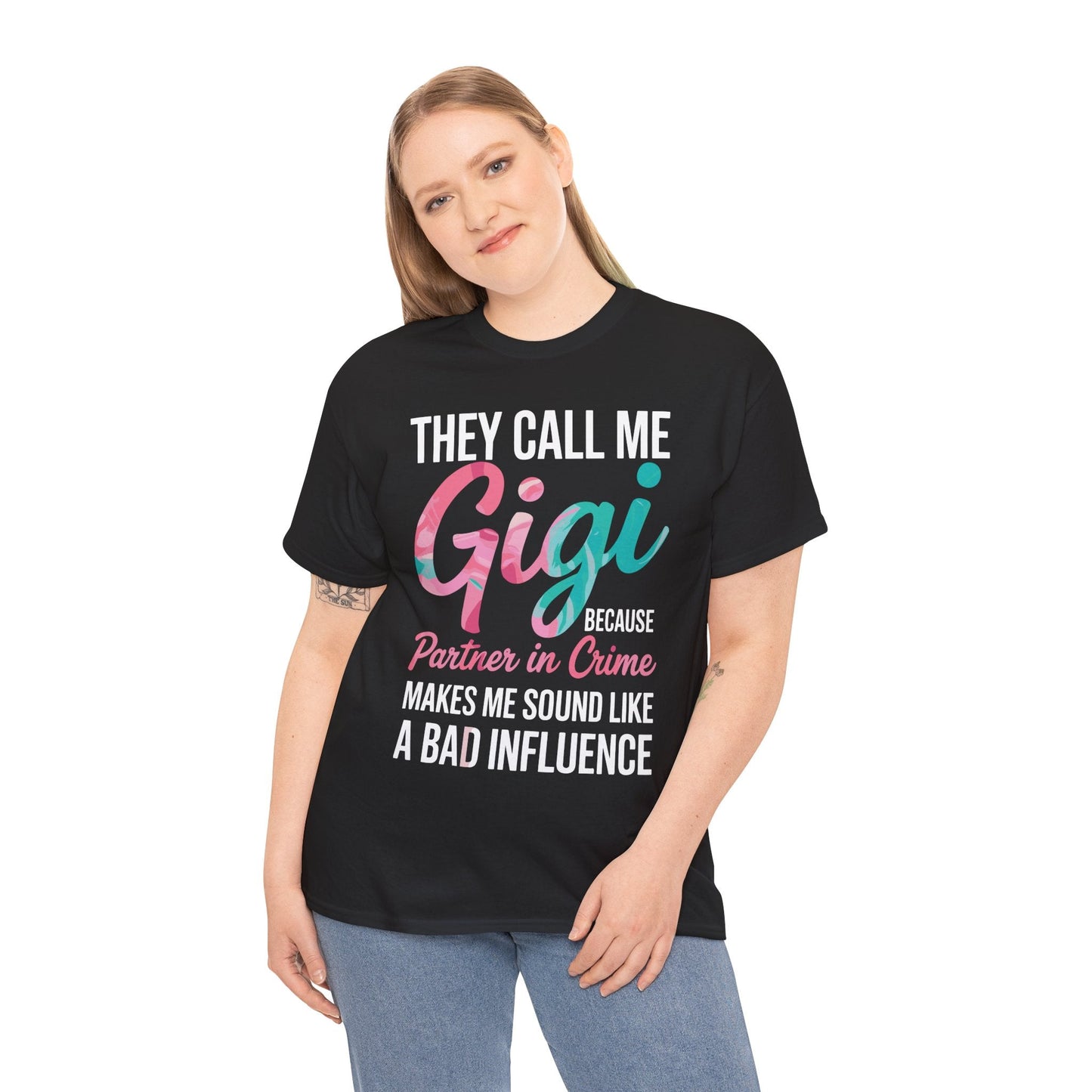 They Call Me Gigi Because Partner In Crime Shirt Mothers Day T-Shirt