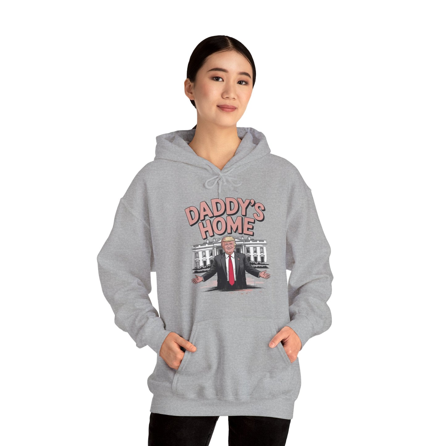 Trump Daddys Home White House 2025 Hoodie