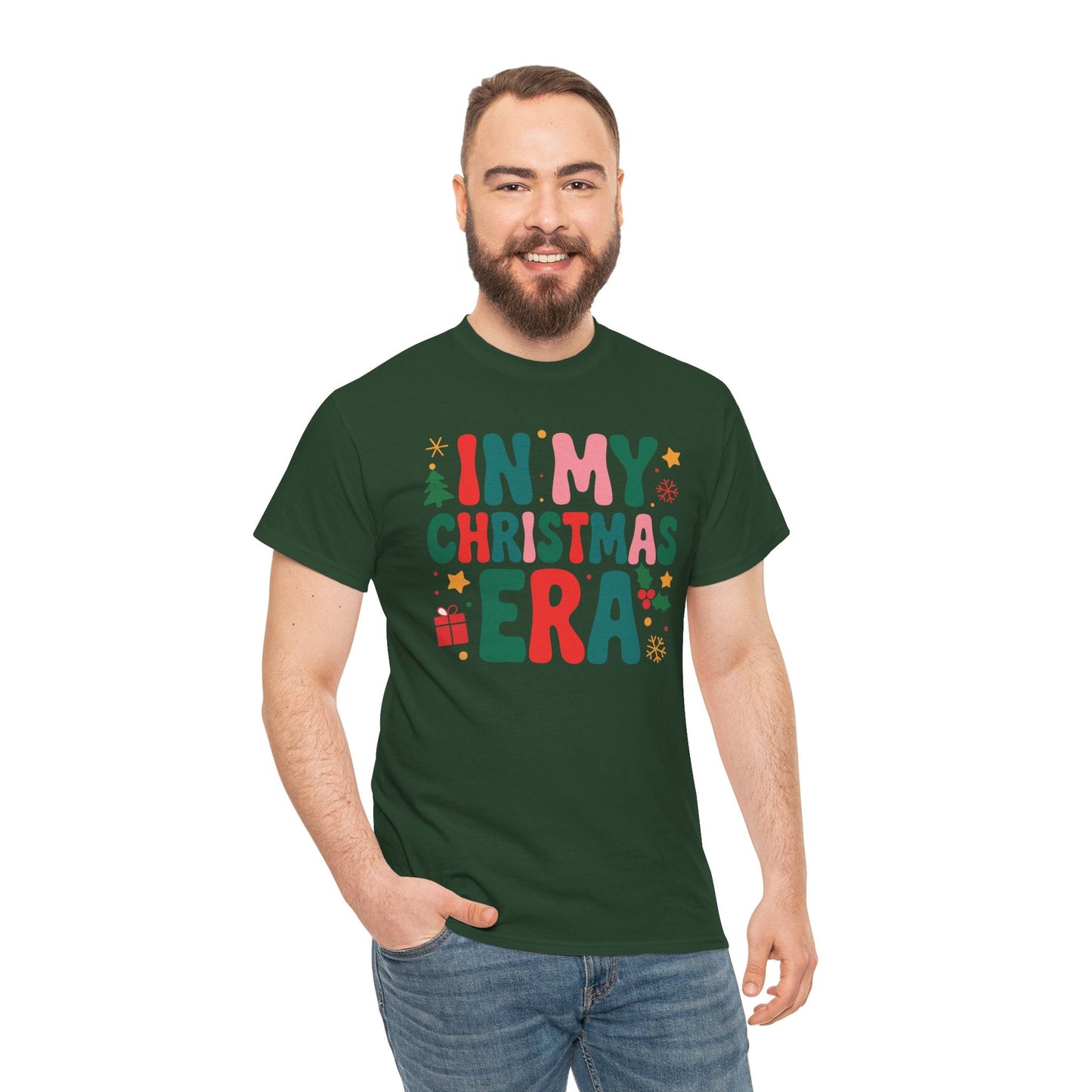 In My Christmas Era Cute Groovy Christmas Holiday Xmas T-Shirt