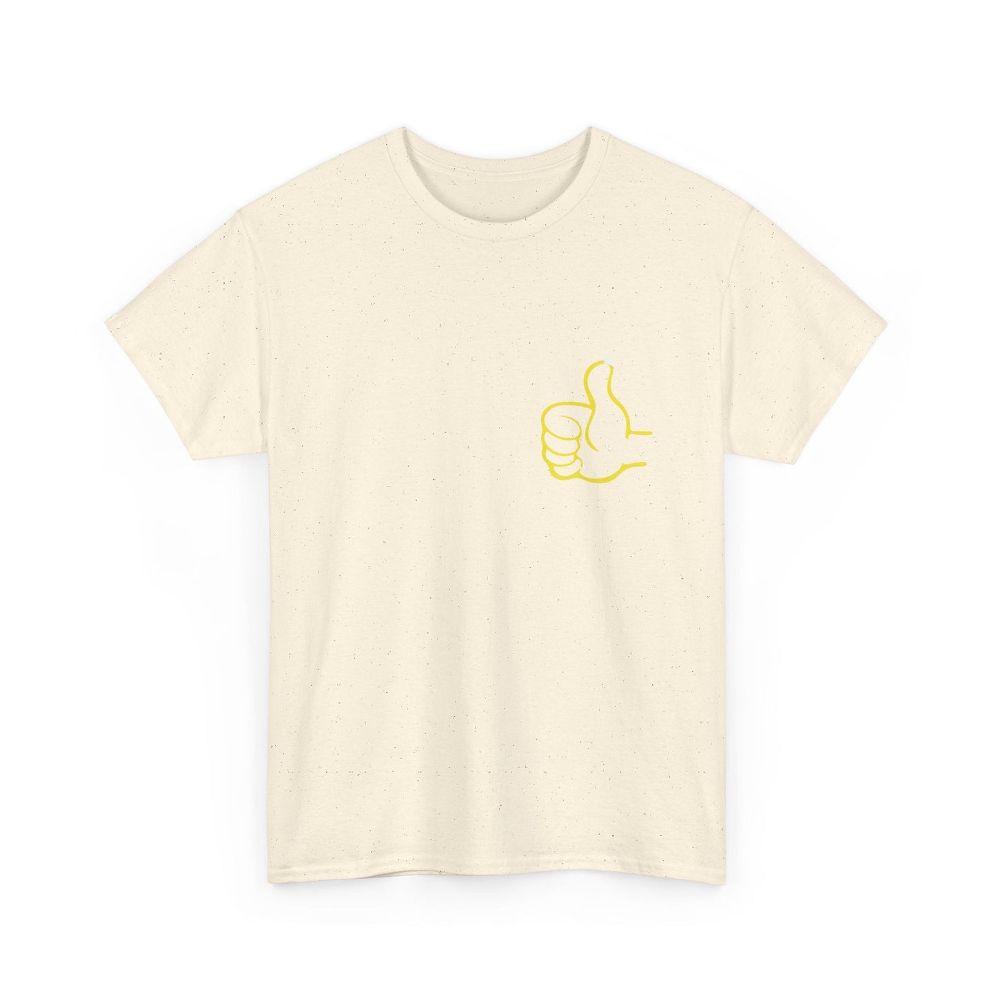 Funny Thumbs Up Emoji Graphic T-Shirt Positive Vibes