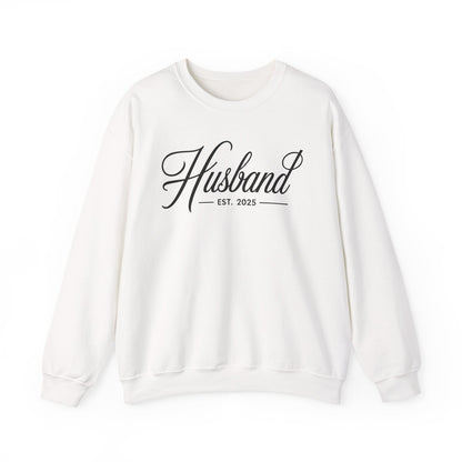 Couples Gifts For Husband And Wife Matching Husband Est 2025 Just Married Honeymoon Wedding  Sweatshirt