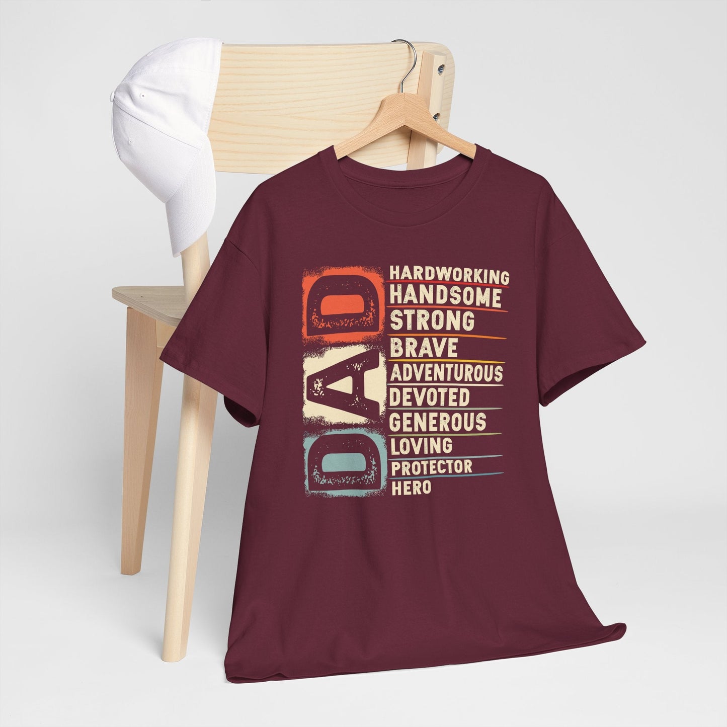 Vintage Funny Definition of Dad Retro Meme Joke Father's Day T-Shirt