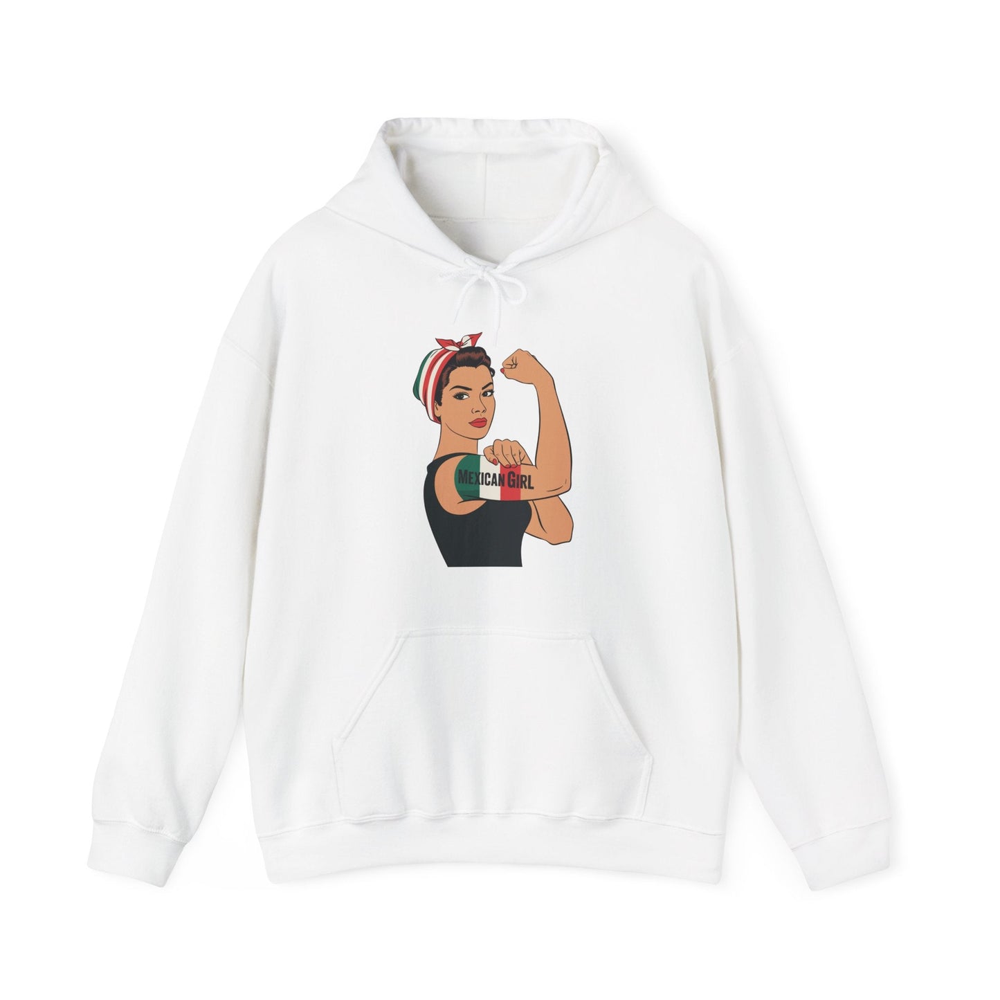 Mexican Girl Mujer Rosie Riveter Cinco De Mayo Fiesta Women Hoodie