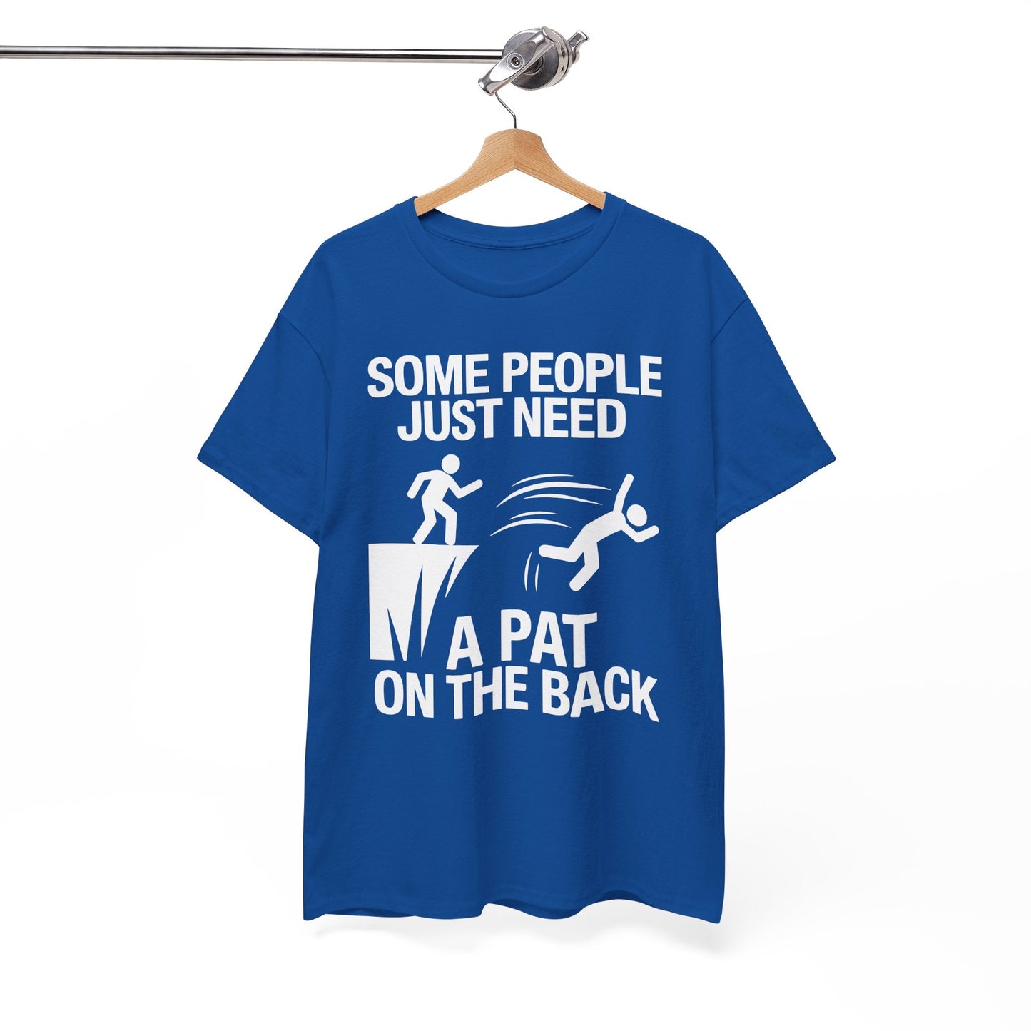 Funny Pat On The Back Adult Sarcastic Design T-Shirt