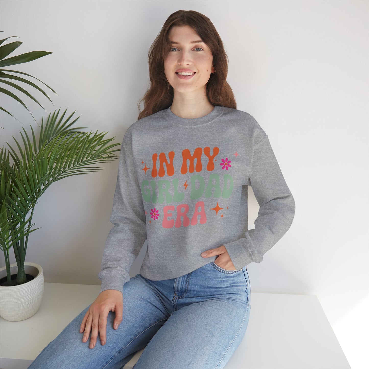 Girl Dad Era Father’s Day Sweatshirt for Men and Women