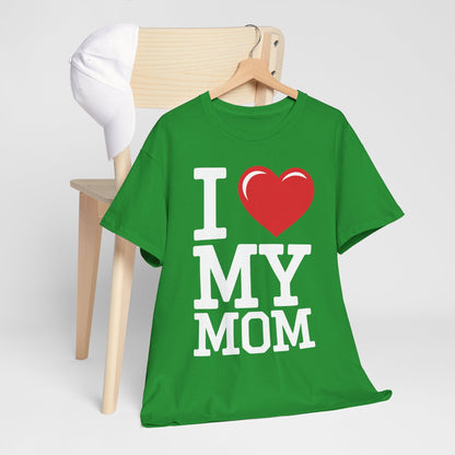 I Love My Mom Mothers Day from Daughter or Son T-Shirt