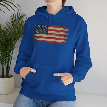 American Flag USA United States of America US 4th of July Hoodie