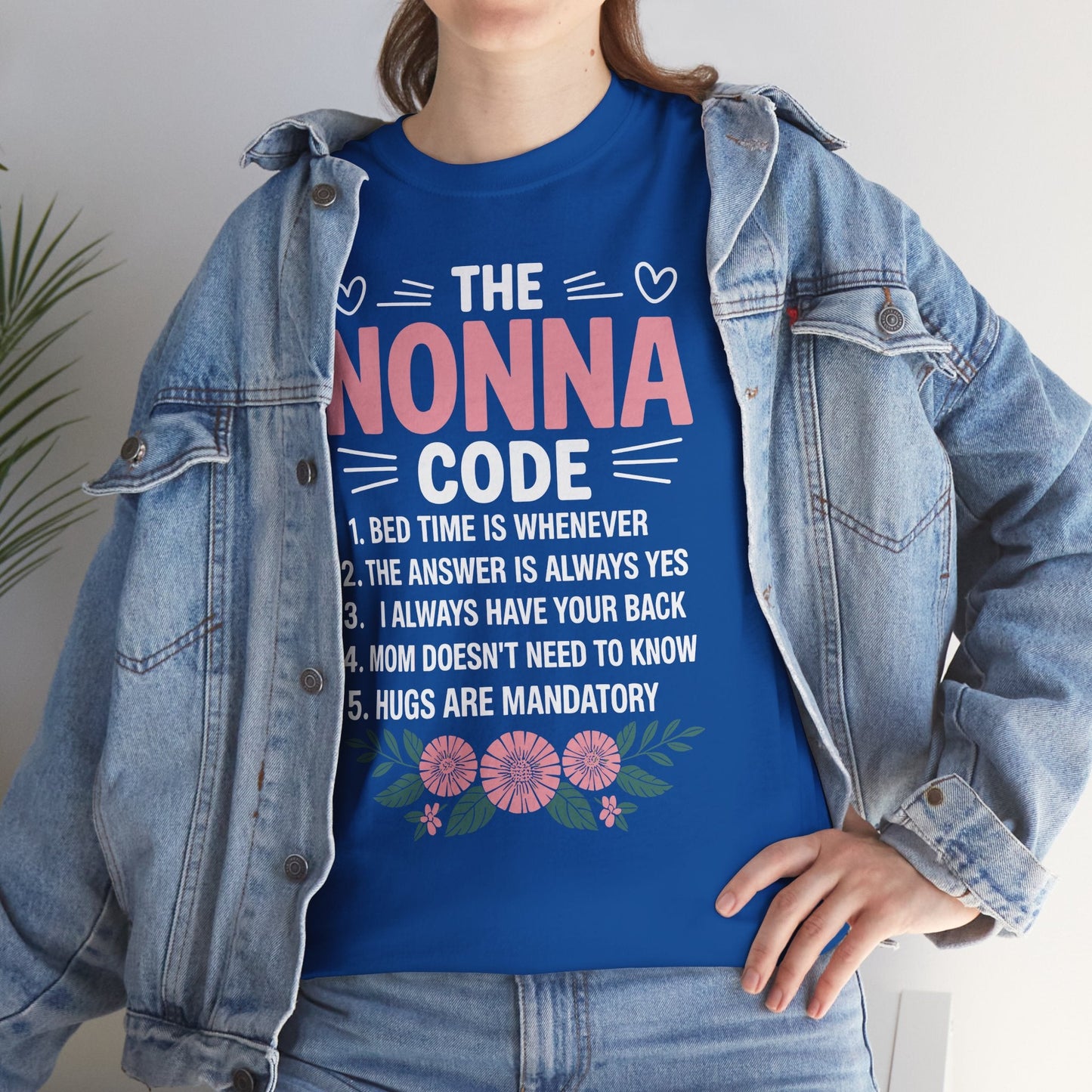 The A Nonna Code Funny Grandma Mothers Day Gifts T-Shirt