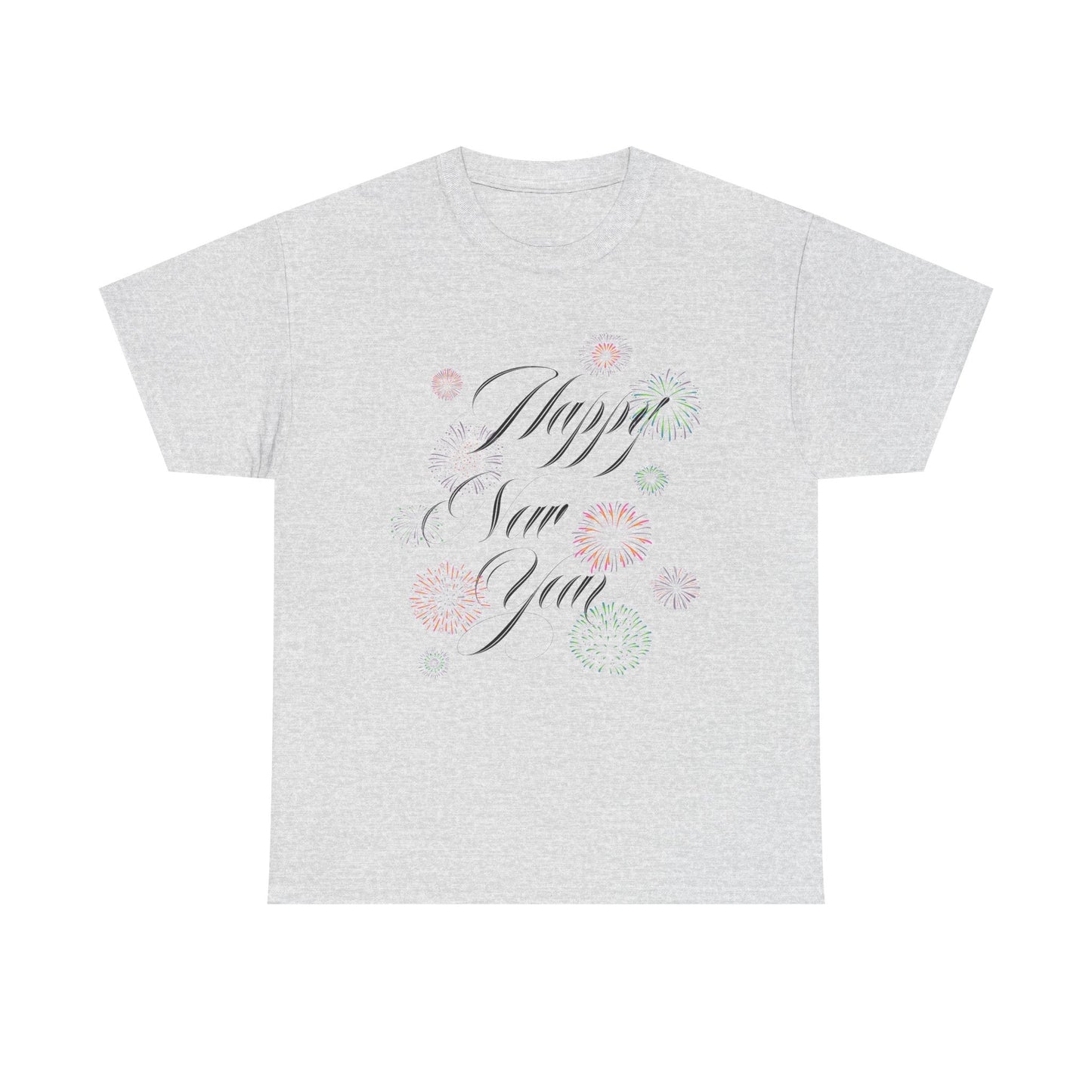 Happy New Year T-Shirt Festive Celebration Tee for Men and Women