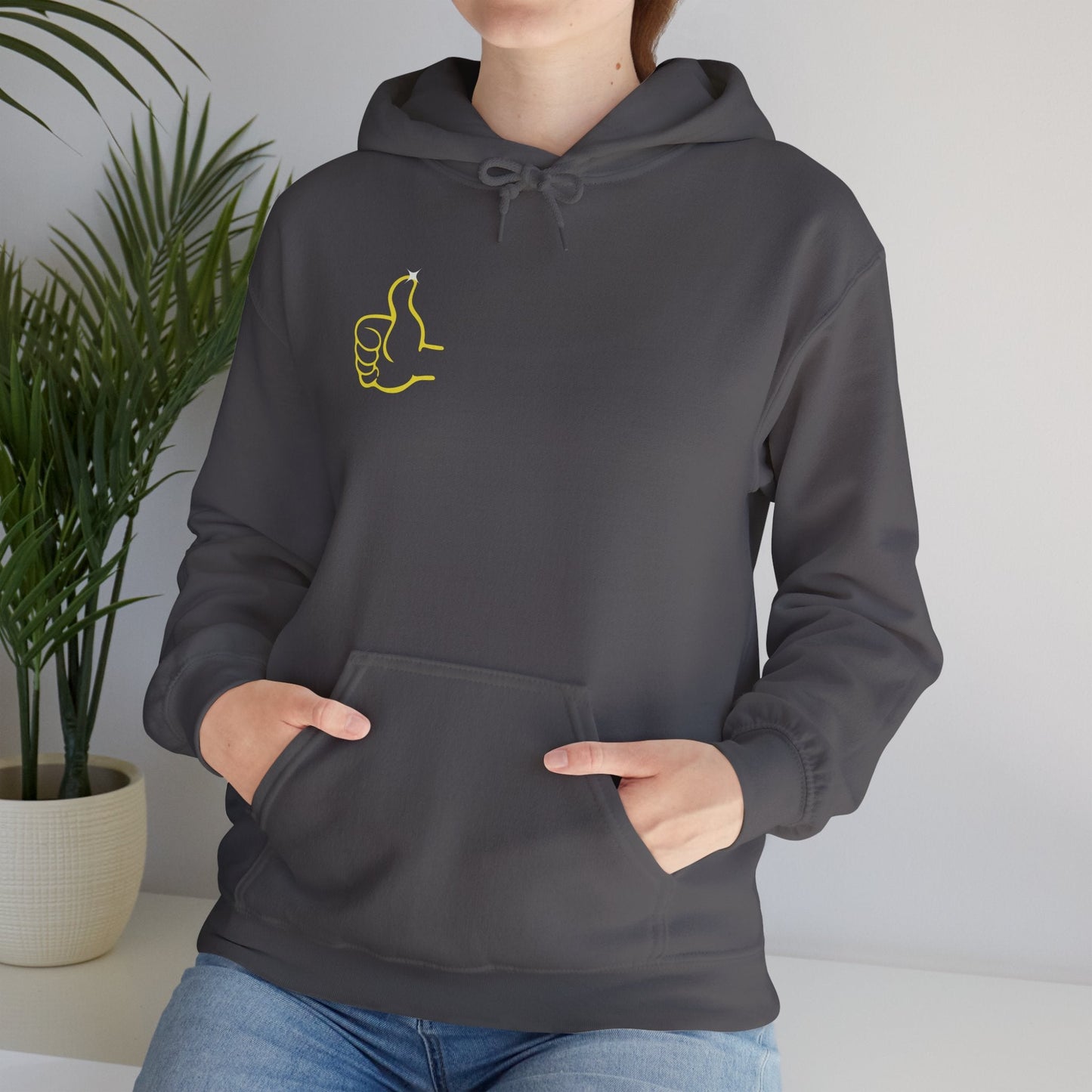 Thumbs Up Hoodie for Men Women