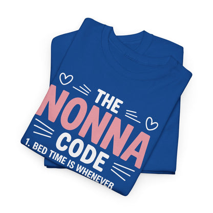 The A Nonna Code Funny Grandma Mothers Day Gifts T-Shirt