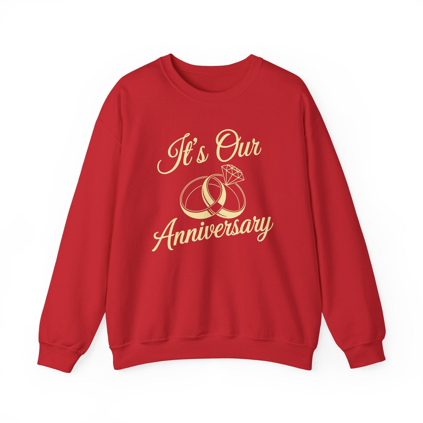 It's Our Anniversary Shirts for Married Couples Husband Wife Sweatshirt