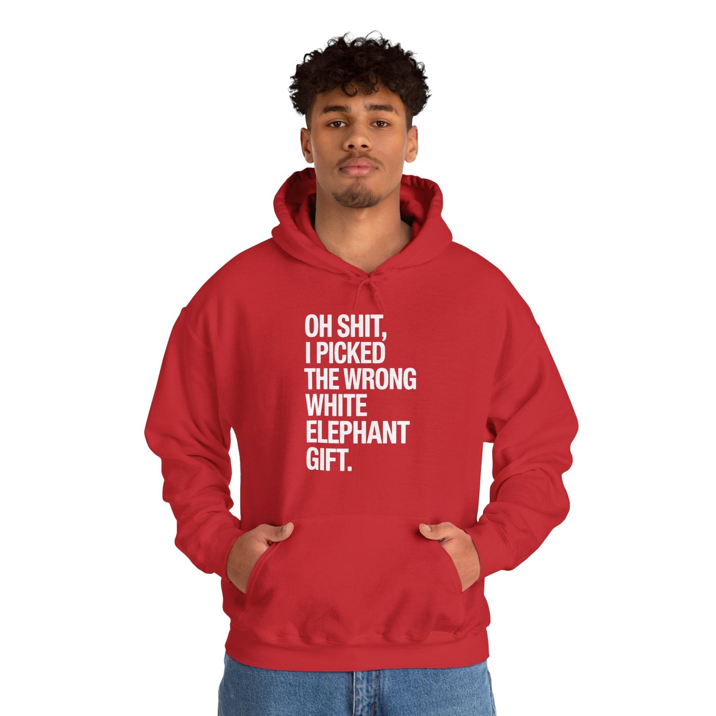 Oh Shit Funny White Elephant Gifts for Adults Under 15 20 Hoodie