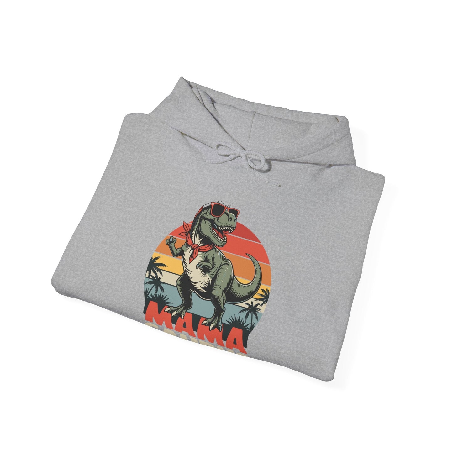 Mamasaurus T Rex Dinosaur Mama Saurus Family Matching Women Hoodie