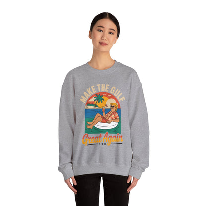 Funny Trump Make The Gulf Great Again Sweatshirt