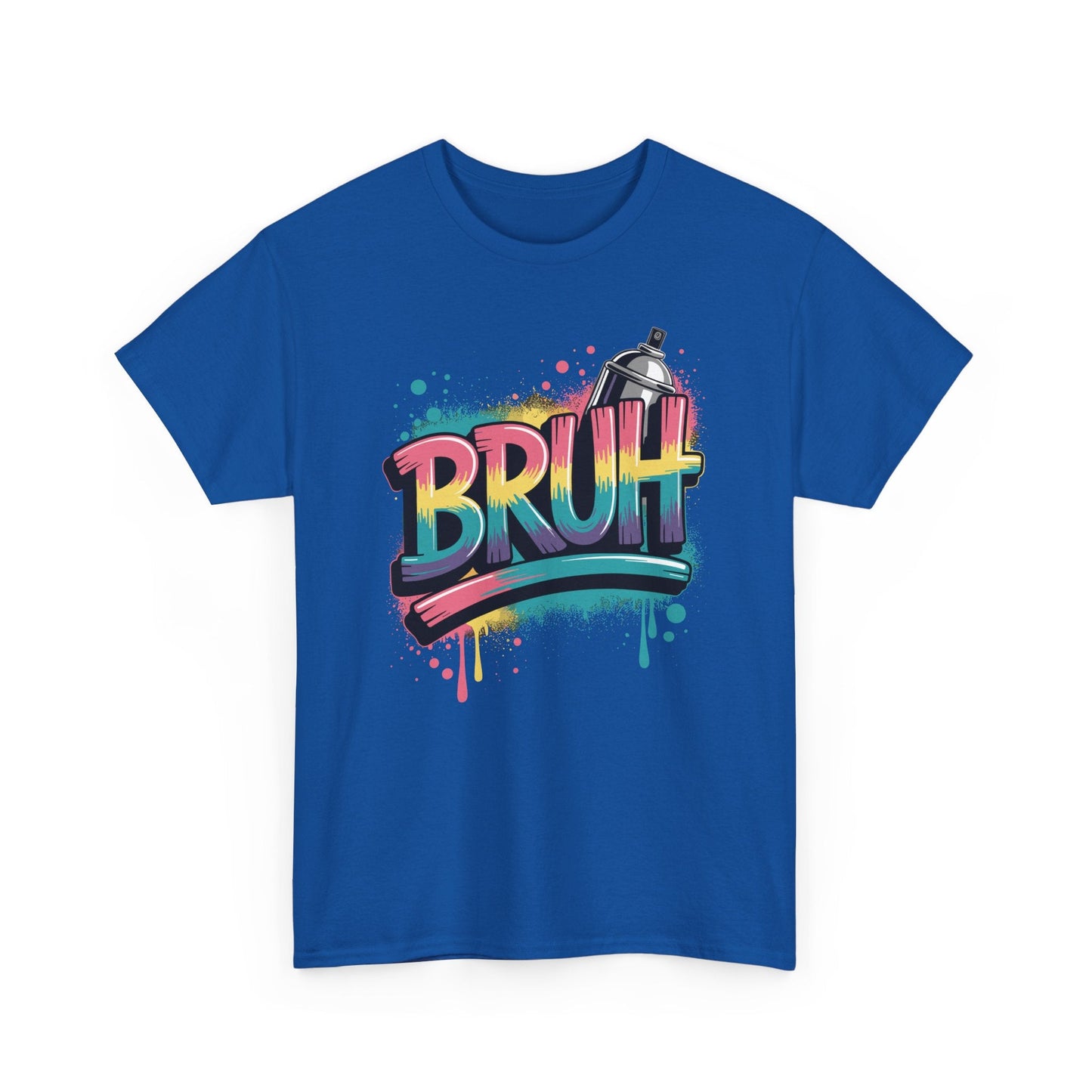 Bruh Graffiti Funny Saying Street Art Meme Men Boys T-Shirt