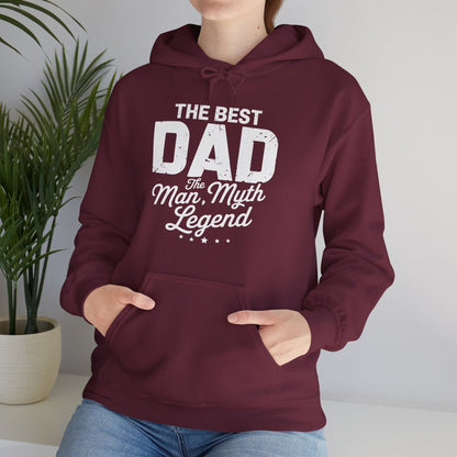 Dad The Man The Myth The Legend Men Papa Funny Father's Day Hoodie