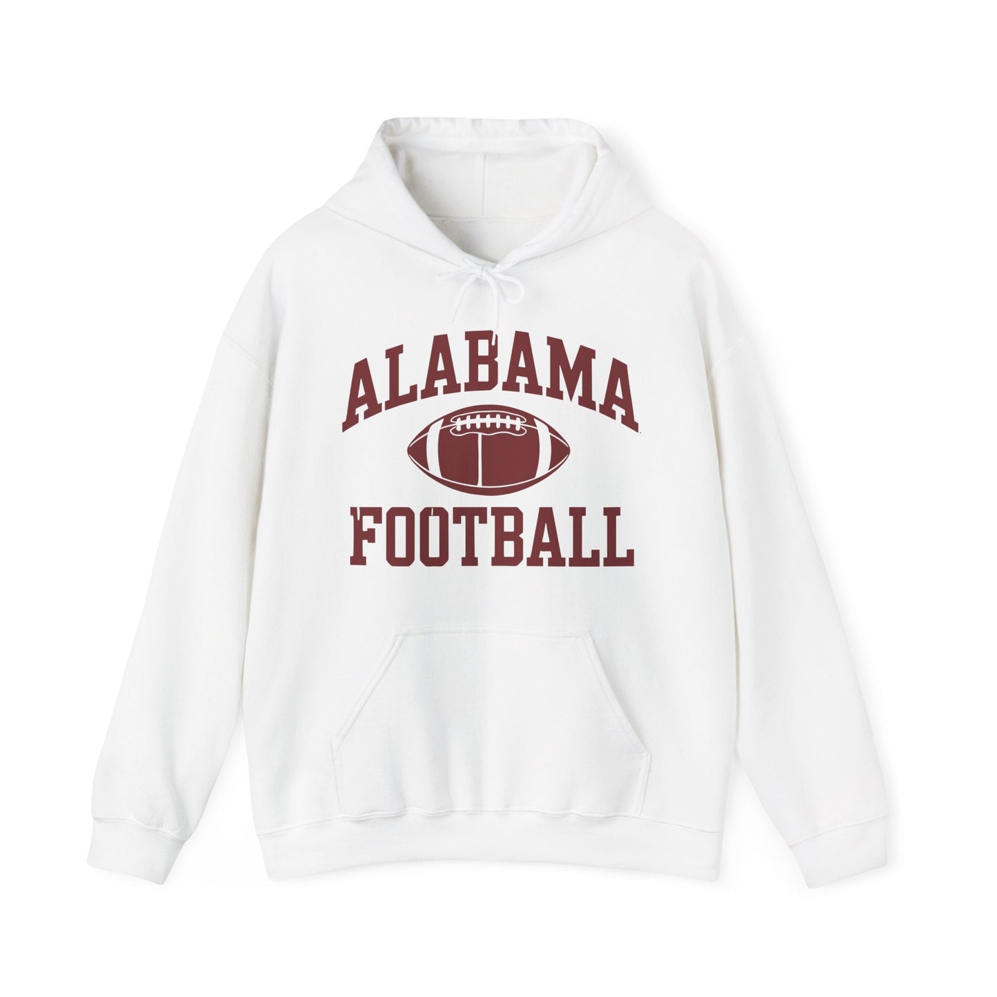 Men's Grey Alabama Football Vintage Distressed Hoodie