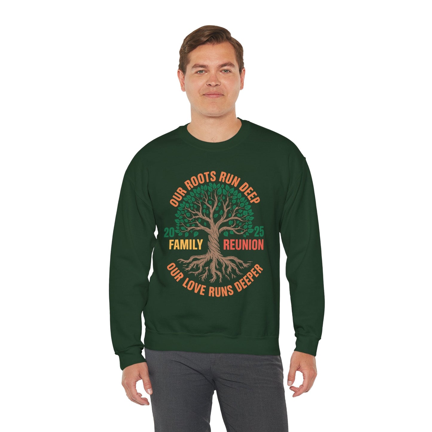 Retro Family Reunion Party 2025 Sweatshirt