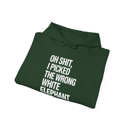 Oh Shit Funny White Elephant Gifts for Adults Under 15 20 Hoodie