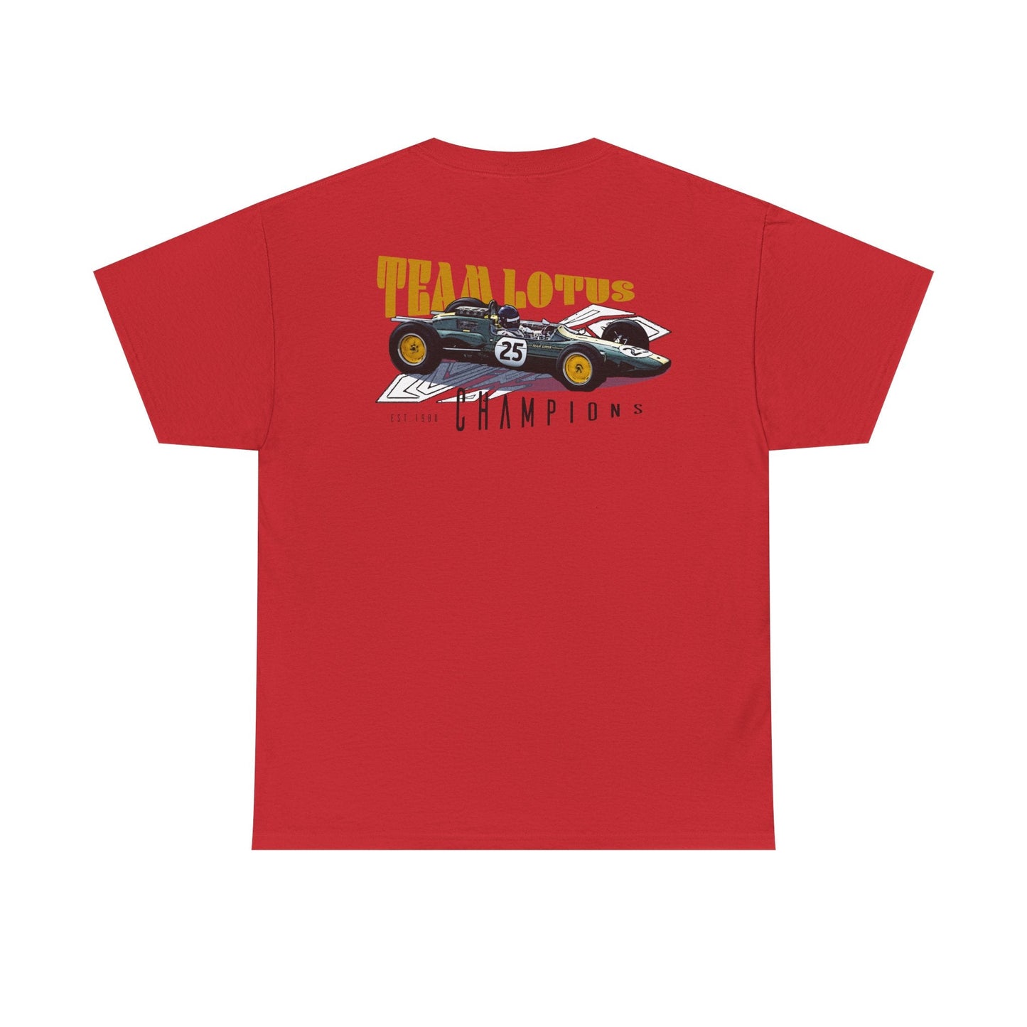 Team Lotus Champion Car T-Shirt Celebrate Racing Legacy and Speed