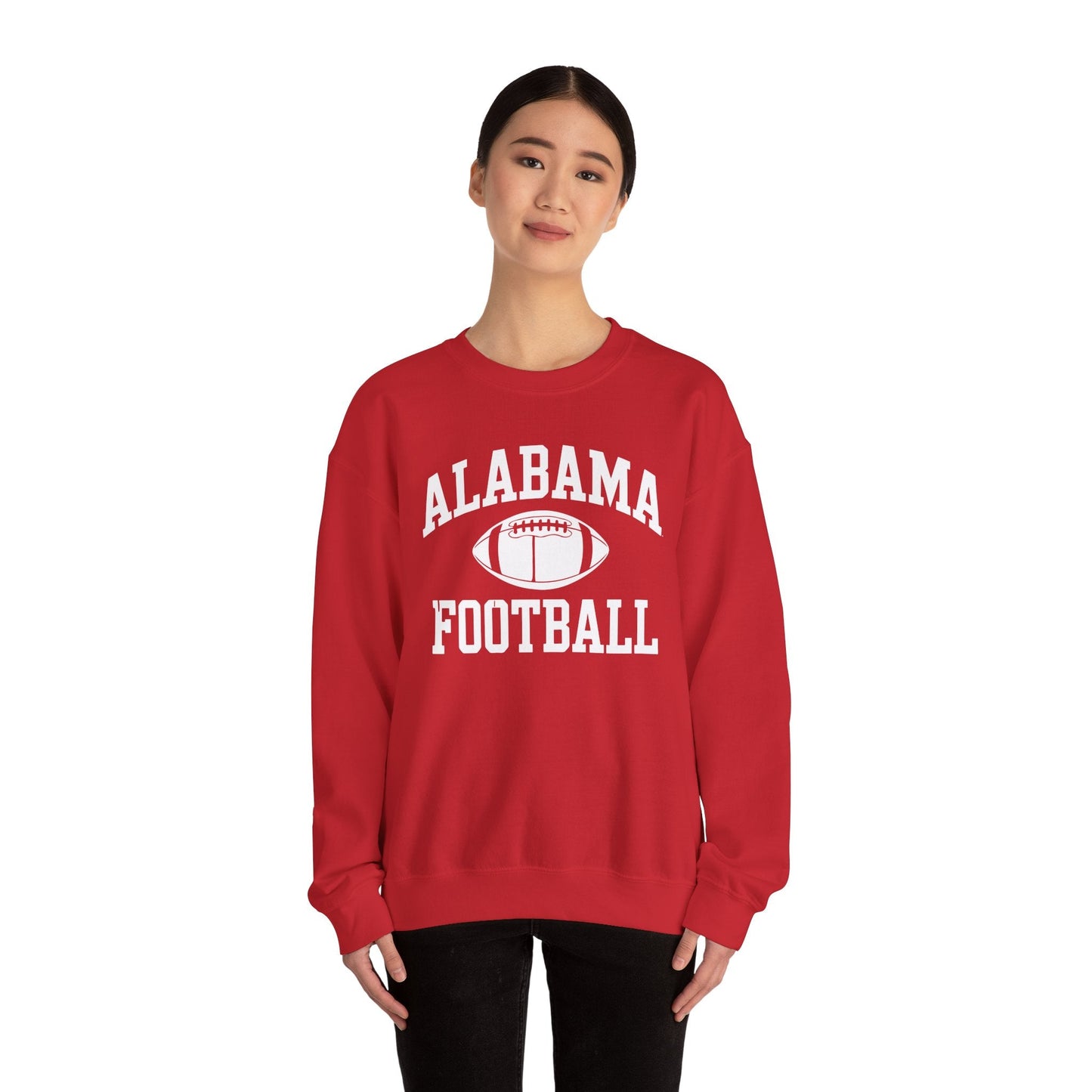Men's Grey Alabama Football Vintage Distressed Sweatshirt