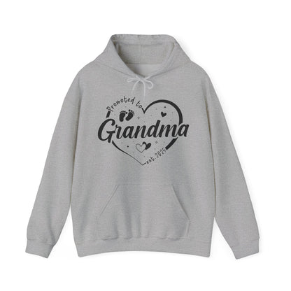 Promoted to Grandma Est 2025 Soon to be Grandma Mothers Day Hoodie