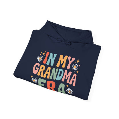 In My Grandma Era Funny Sarcastic Groovy Retro Mothers Day Hoodie