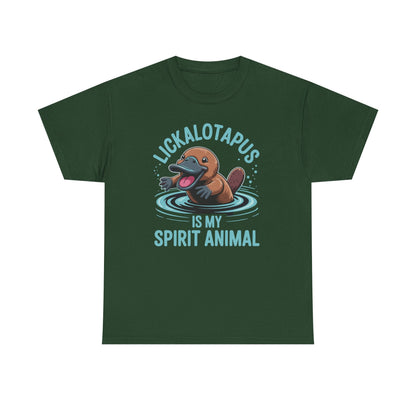 Vintage Funny Lickalottapus Is My Spirit Animal Lovers Meme T-Shirt