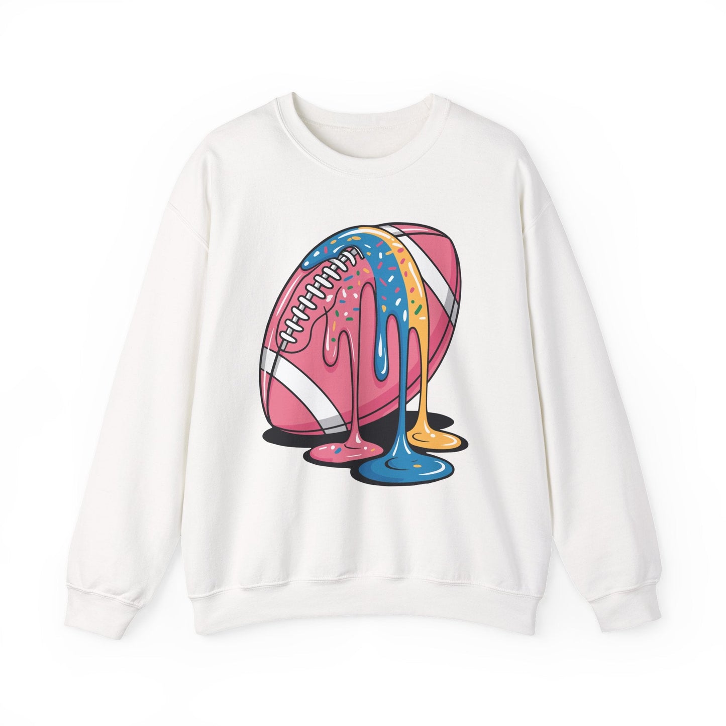 Football Drip For Lineman WR QB RB Ice Cream Sprinkles Sweatshirt