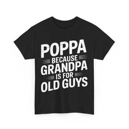 Poppa Grandpa From Grandkids Father's Day Poppa T-Shirt