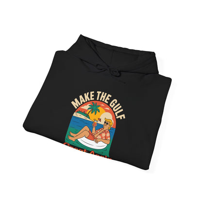 Funny Trump Make The Gulf Great Again Hoodie