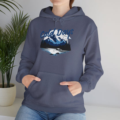 Cold Days Club Retro Aesthetic Hoodie