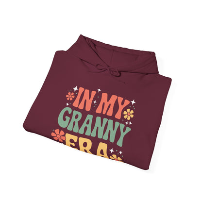 In My Granny Era Funny Sarcastic Groovy Retro Mothers Day Hoodie