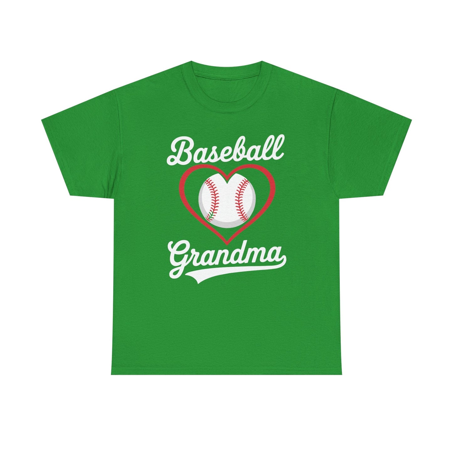 Baseball Grandma Shirt Women Baseball Heart Mothers Day T-Shirt