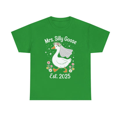 Mrs. Silly Goose Couple Matching Wedding Funny Bride to Be T-Shirt