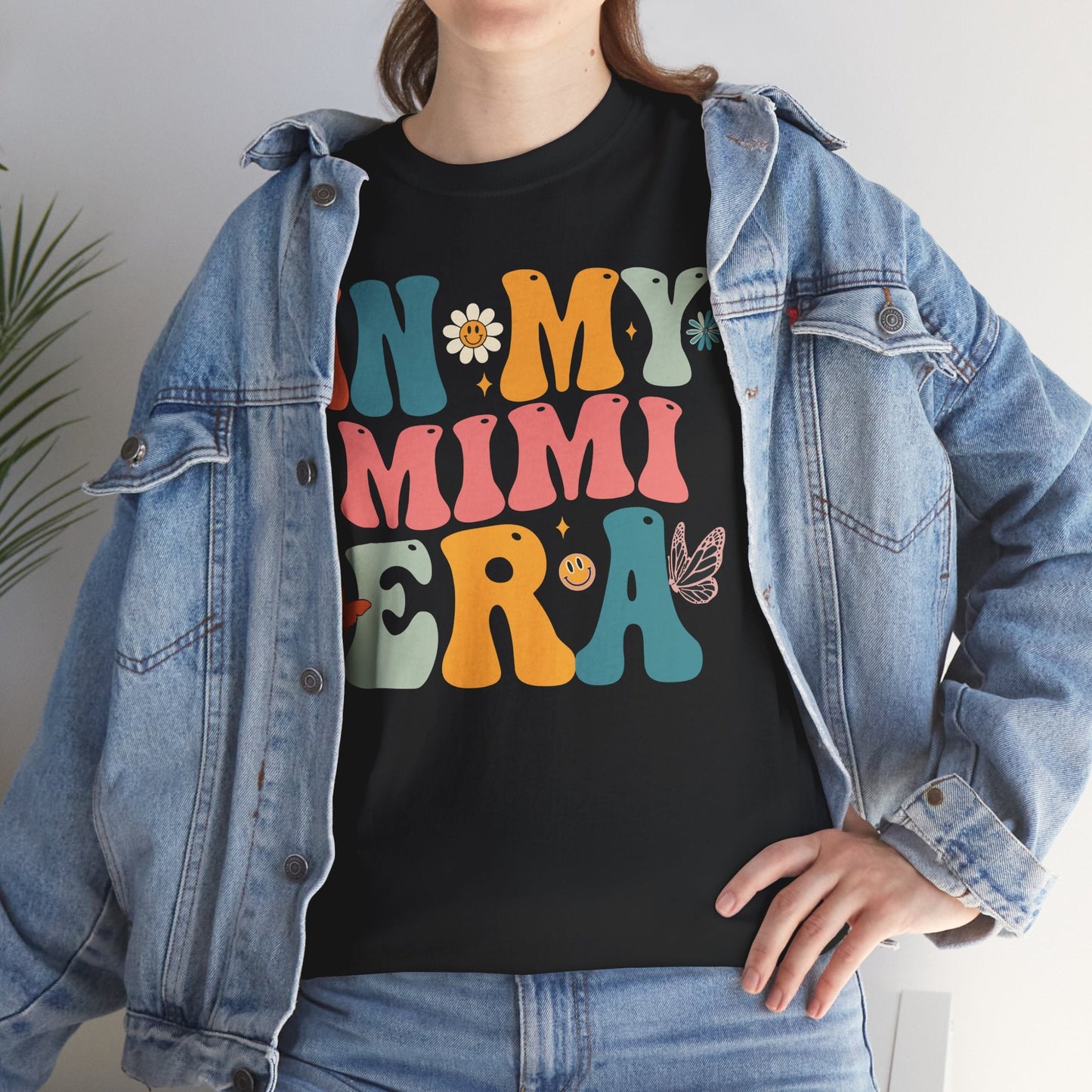 Groovy In My Mimi Era Mom Grandma Mothers Day T-Shirt