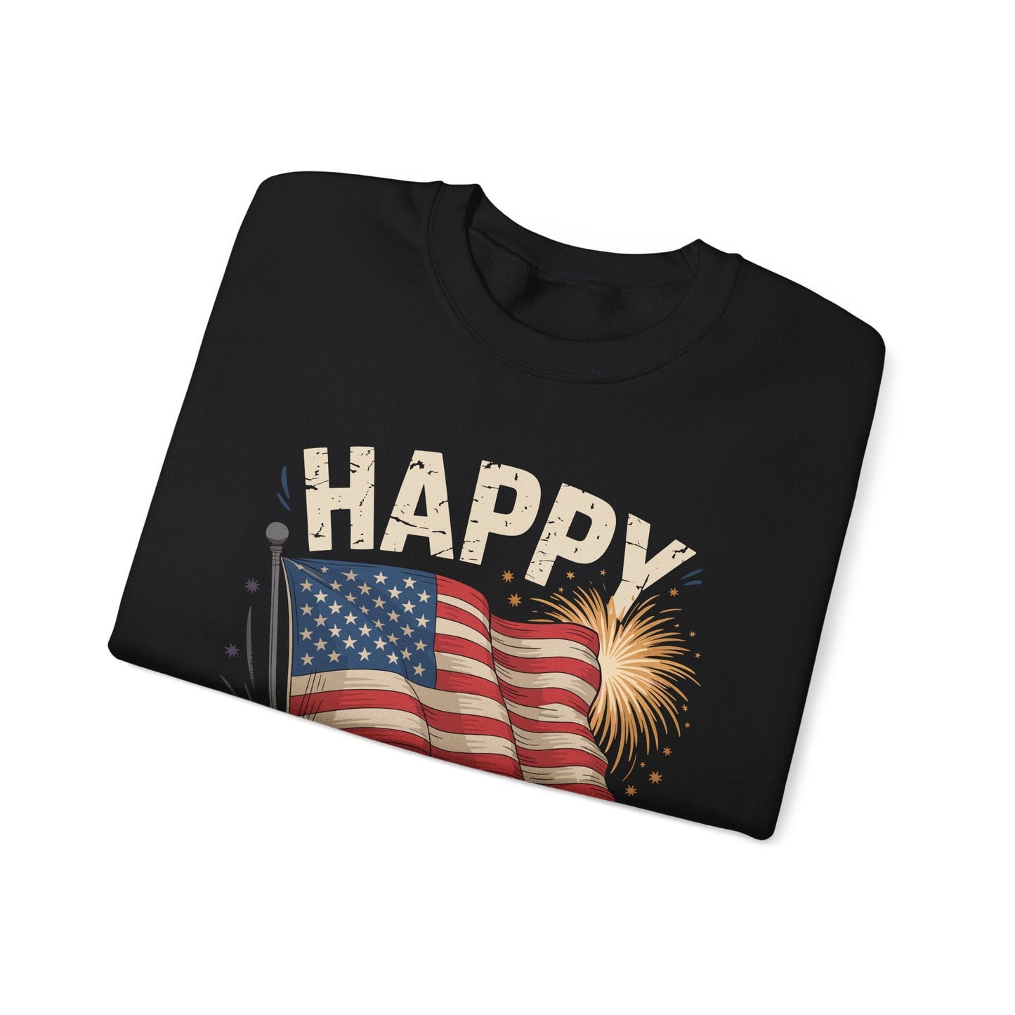 Happy 4th Of July Patriotic American US Flag 4th Of July Sweatshirt
