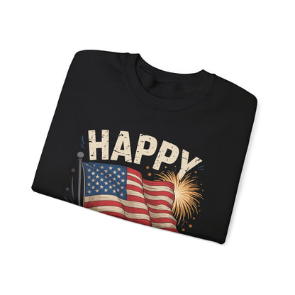 Happy 4th Of July Patriotic American US Flag 4th Of July Sweatshirt