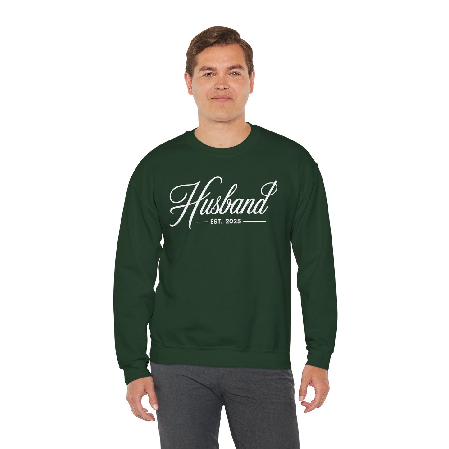 Couples Gifts For Husband And Wife Matching Husband Est 2025 Just Married Honeymoon Wedding  Sweatshirt