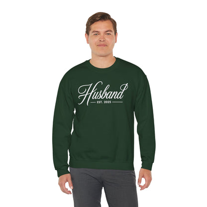 Couples Gifts For Husband And Wife Matching Husband Est 2025 Just Married Honeymoon Wedding  Sweatshirt