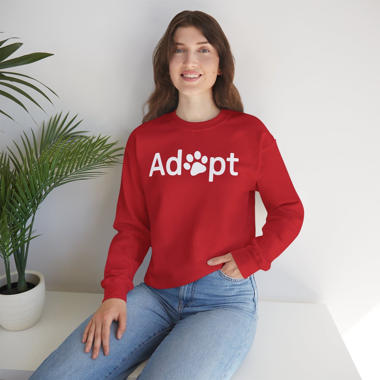 Adopt A Shelter Pet Cat Dog Adoption Animal Rescue Sweatshirt