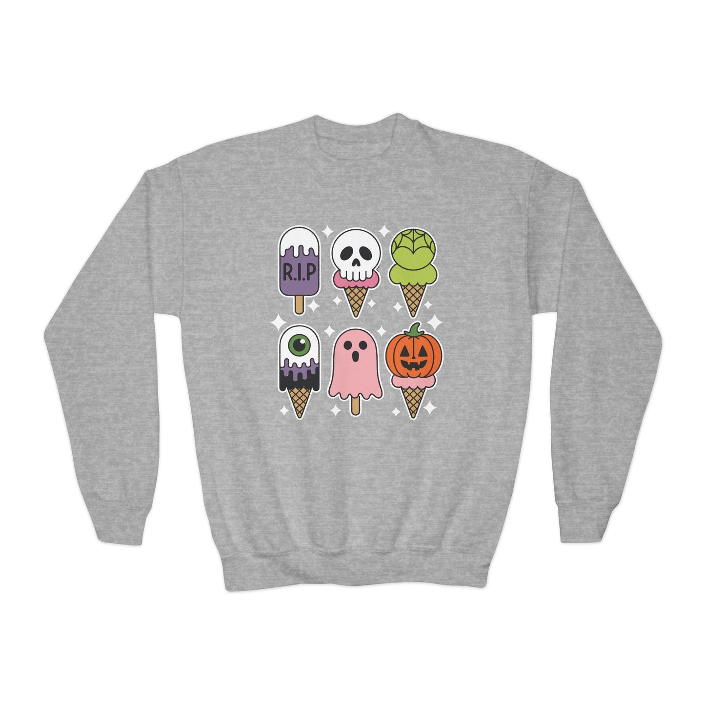 Horror Movie Summer Popsicle Halloween Ice Cream Summer-ween Sweatshirt